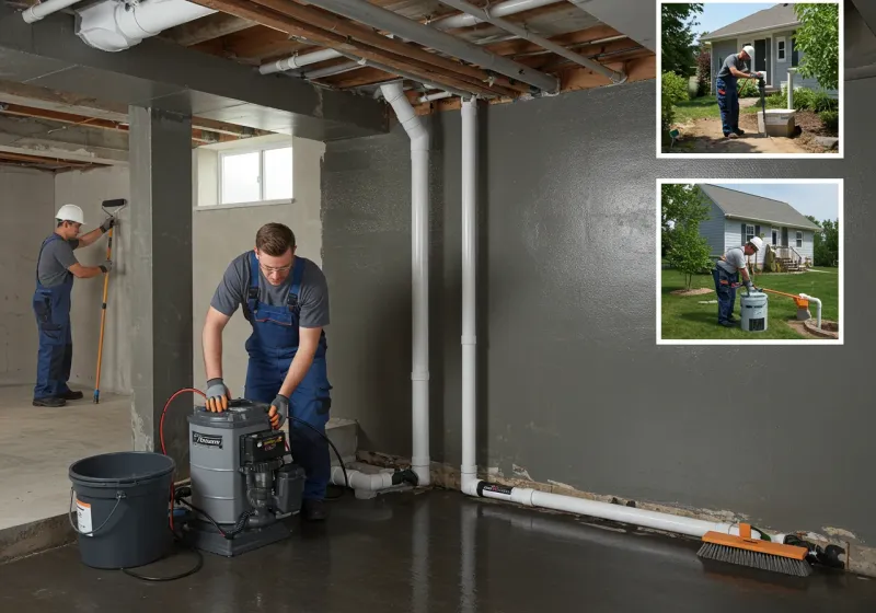 Basement Waterproofing and Flood Prevention process in Neoga, IL